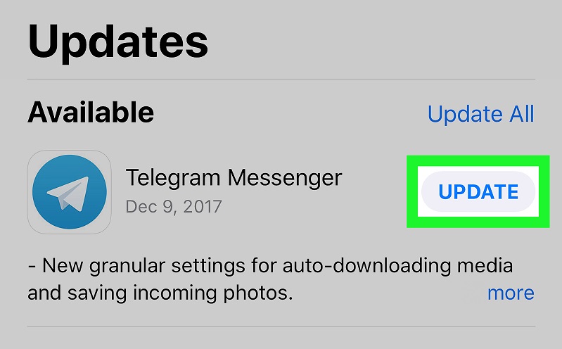مشکل آپلود فیلم در تلگرام